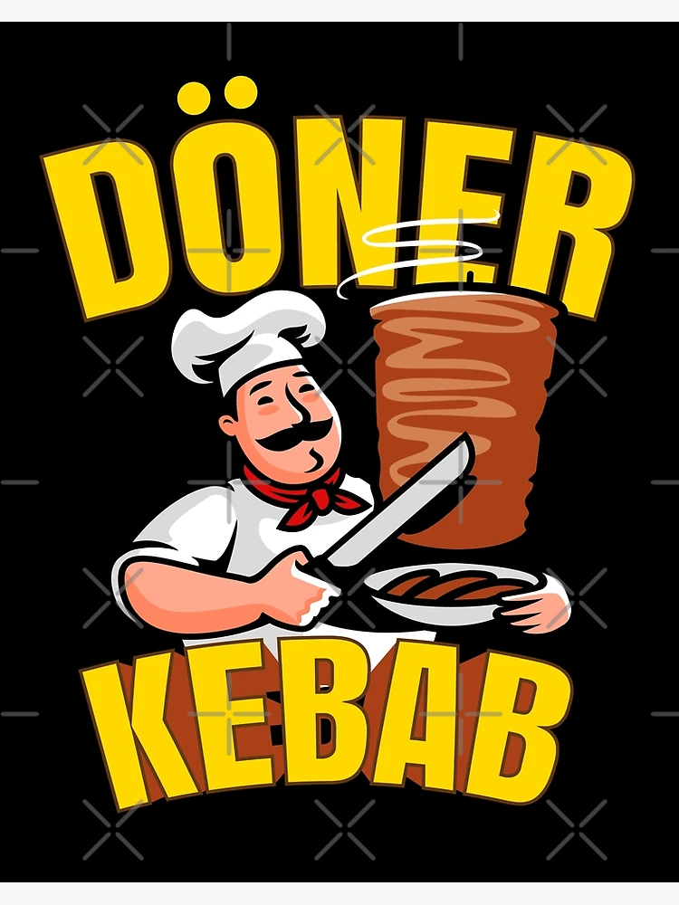 Kebap Kebab Döner Spieß Duftbaum Auto Essen Lustig' Schürze