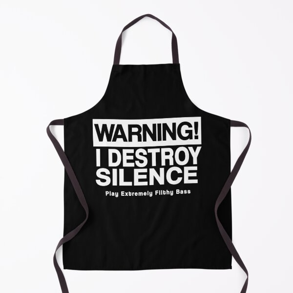Item preview, Warning I Destroy Silence ( Cocky DJ Selecta Show ) designed and sold by WULFLAND ARTS.