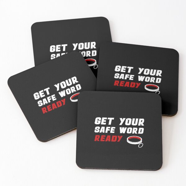 Item preview, Get Your Safe Word Ready designed and sold by MimmieShop.