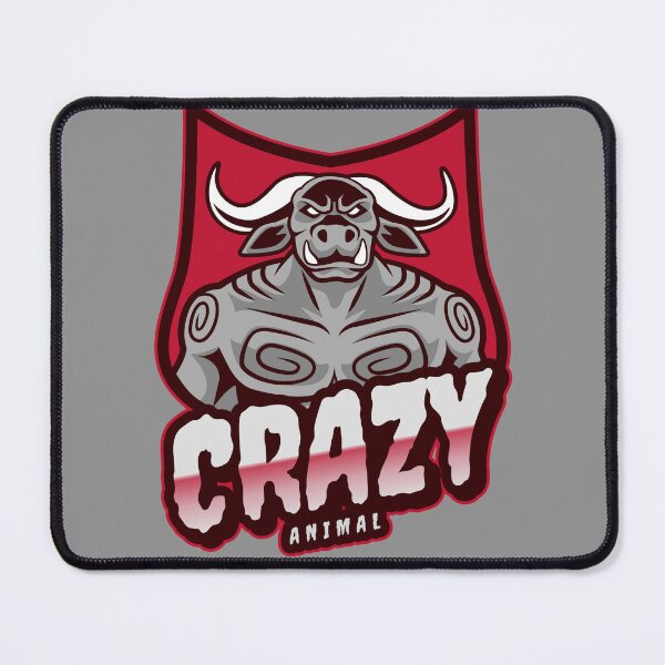 Item preview, Crazy animal bull strong designed and sold by sreckov-desig.