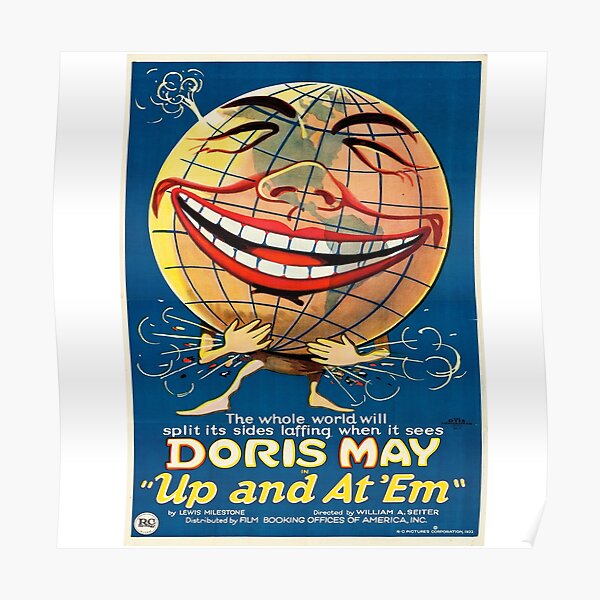 "Up and at 'em movie poster" Poster for Sale by Tweeting Redbubble