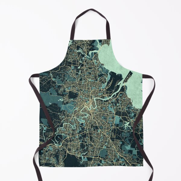 Item preview, Brisbane City Map of Queensland, Australia - Summer designed and sold by deMAP.