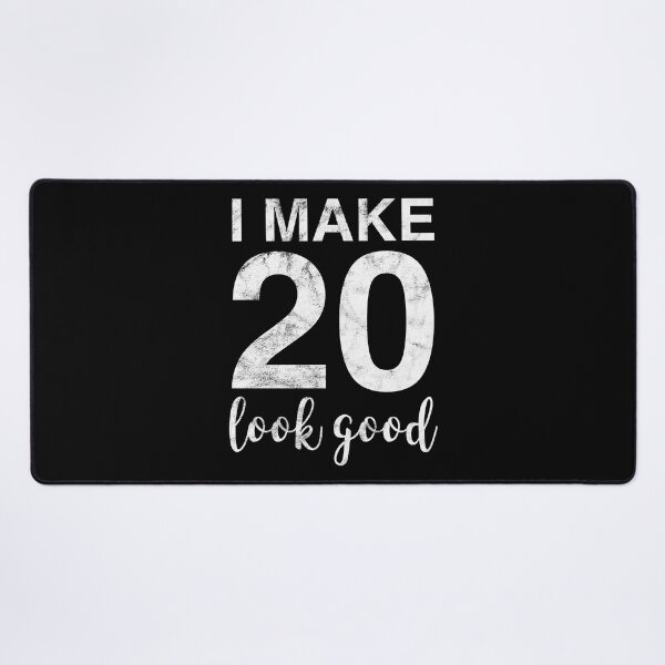 Item preview, I Make 20 Look Good 20th Birthday Gift Idea designed and sold by haselshirt.