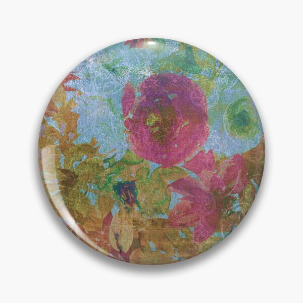Item preview, Tropical Wild Gilded Flowers pattern Throw  pillow  gift for wife gift for gilfriend gift  designed and sold by GhostAmine.