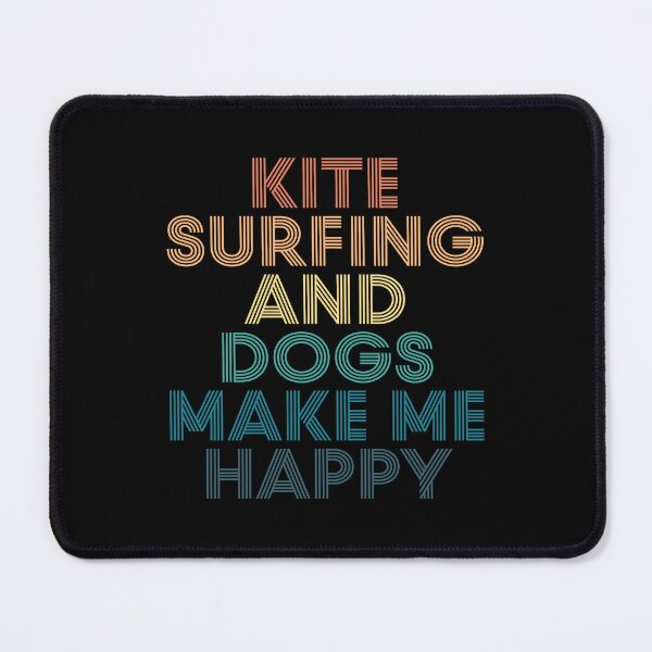 Item preview, Kite Surfing And Dogs Make Me Happy- Gift for Kite Surfing & Dogs Fans designed and sold by kindxinn.