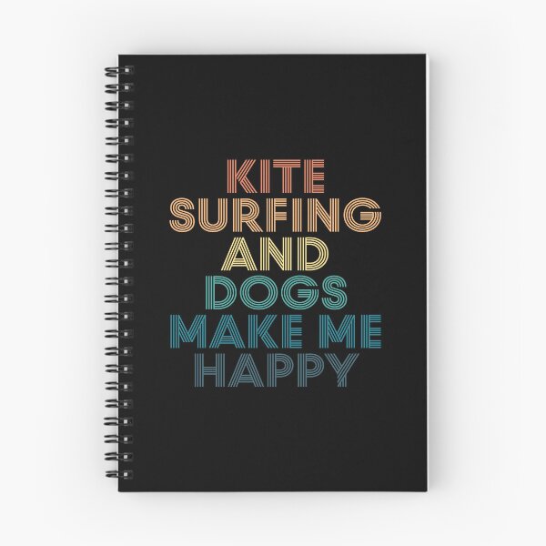 Item preview, Kite Surfing And Dogs Make Me Happy- Gift for Kite Surfing & Dogs Fans designed and sold by kindxinn.