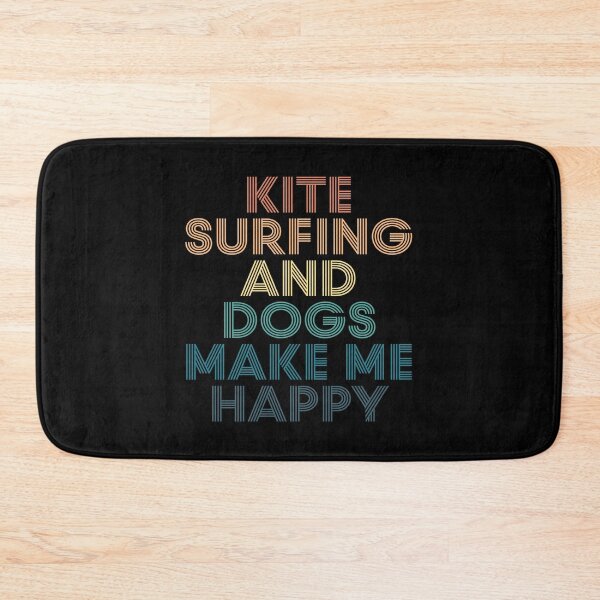Item preview, Kite Surfing And Dogs Make Me Happy- Gift for Kite Surfing & Dogs Fans designed and sold by kindxinn.