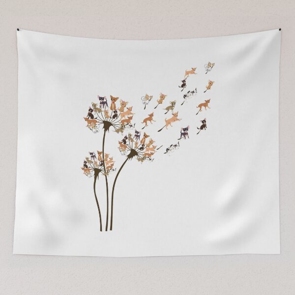 Item preview, Chihuahua Flower Fly Dandelion Chihuahua Funny Dog Lover designed and sold by MichealExan.