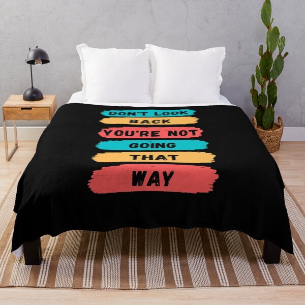 Item preview, Don’t look back you’re not going that way, funny graphic tees designed and sold by kingstorre.