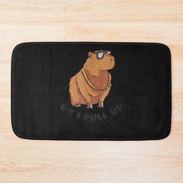 Item preview, Ok I Pull Up Funny Capybara Glasses Da designed and sold by gettokwcraskn2a.