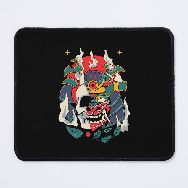 Item preview, Demon Samurai Skull Helmet Oni Mask designed and sold by BakaOutfit.