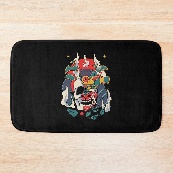 Item preview, Demon Samurai Skull Helmet Oni Mask designed and sold by BakaOutfit.