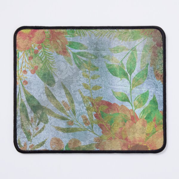 Item preview, Exotic and Tropical Wild Gilded Flowers pattern Throw  pillow  gift for wife  designed and sold by GhostAmine.