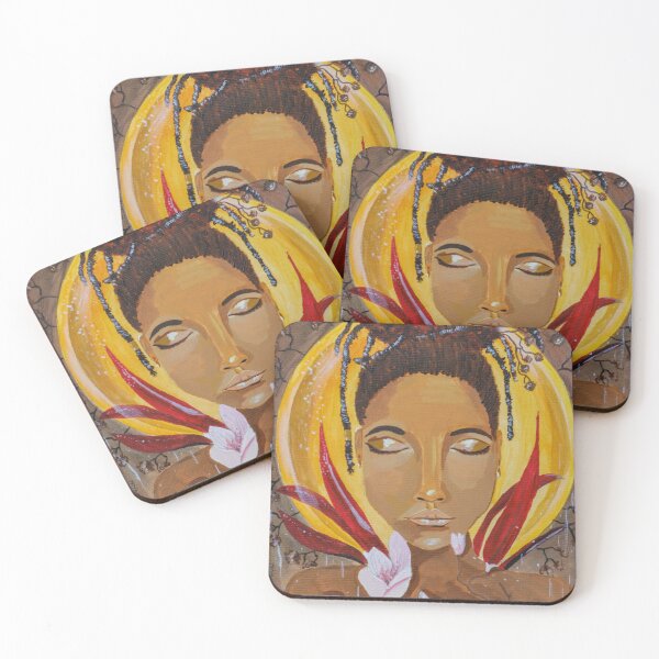 Item preview, Harmonia//Goddess of Peace//Acrylic Portrait designed and sold by HannahDevi.