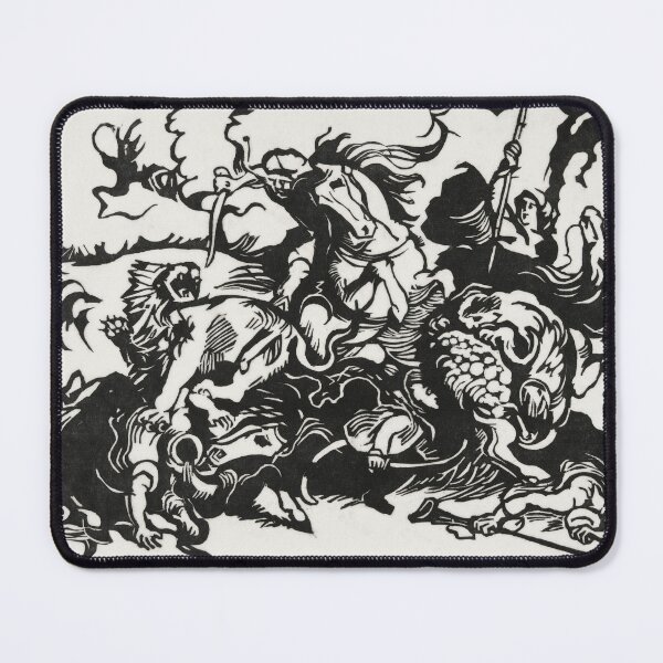 Item preview, Lion Hunt designed and sold by NickLivin.