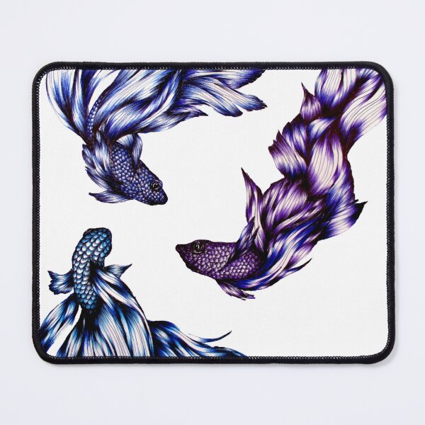 Item preview, Three Swimming designed and sold by ECMazur Art.