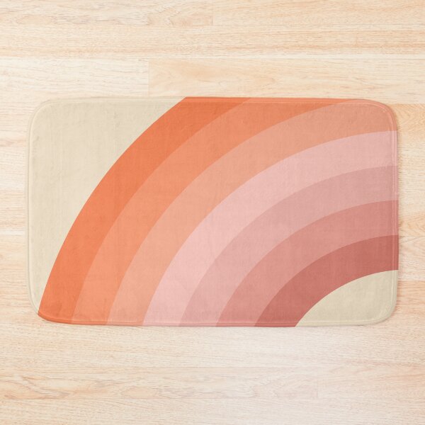 Item preview, Pink and orange retro style rainbow designed and sold by BattaAnastasia.