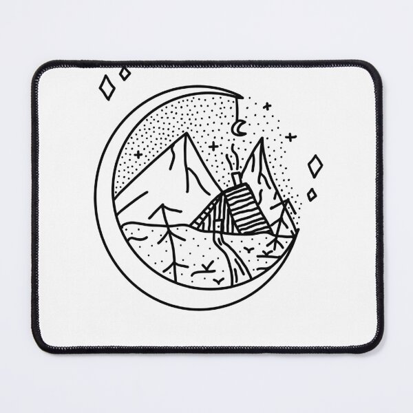 Item preview, Cabin in the stars designed and sold by PeachyArtPalette.