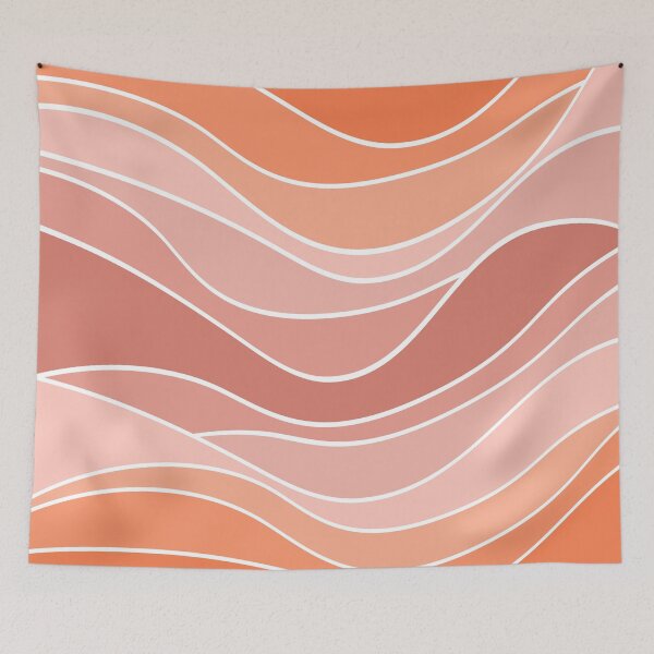 Item preview, Multicolor retro style waves designed and sold by BattaAnastasia.