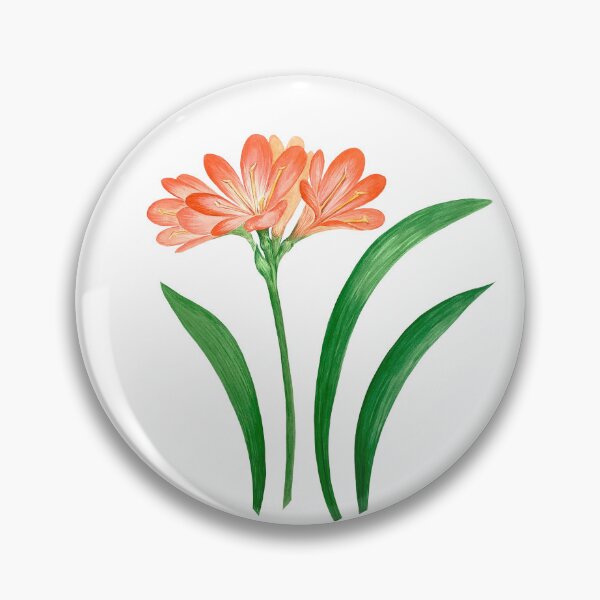 Item preview, Flowers, flower, spring, summer. Blooming clivia. designed and sold by AnaGuziiArt.