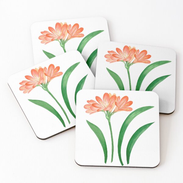 Item preview, Flowers, flower, spring, summer. Blooming clivia. designed and sold by AnaGuziiArt.