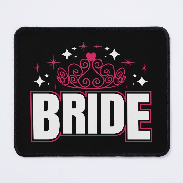 Artikelvorschau, Bachelor Party Bride Queen Sparkle Crown Pink Gift Idea entworfen und verkauft von haselshirt.