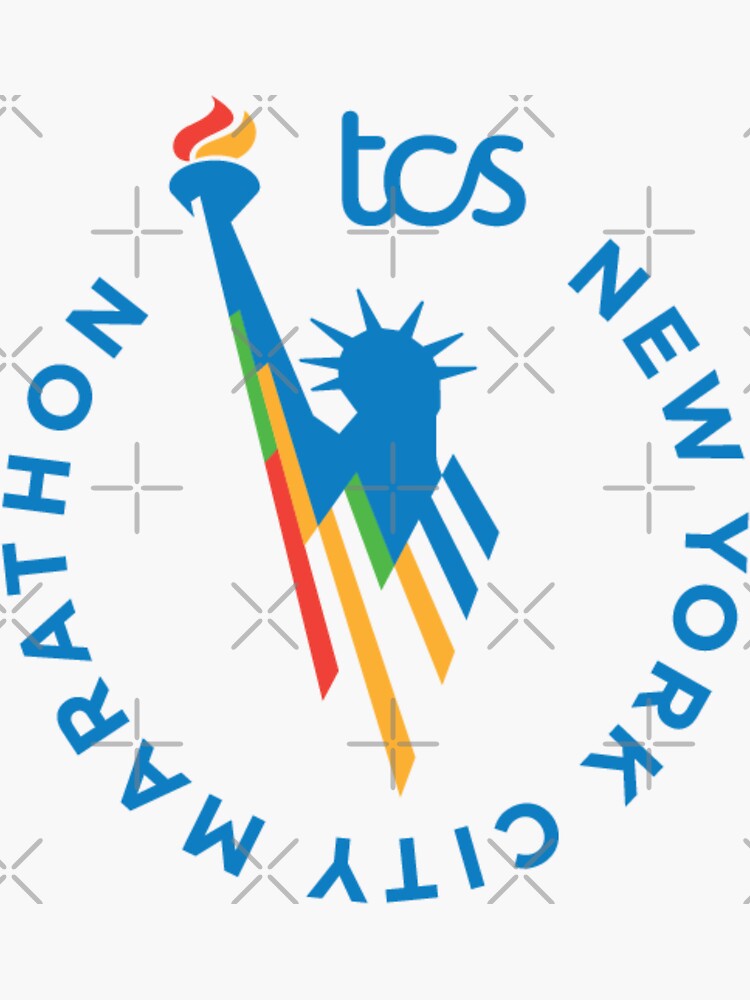 "New York City Marathon 2022" Sticker by vansroom Redbubble