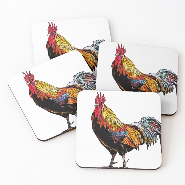 Item preview, Colorful Rooster designed and sold by artbylucie.