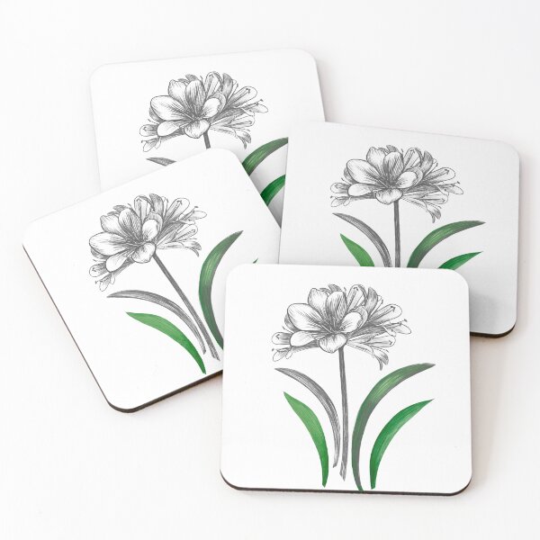 Item preview, Flowers, flower, spring, summer. Blooming clivia. designed and sold by AnaGuziiArt.