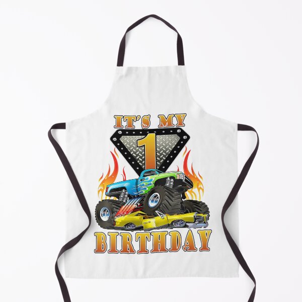 Item preview, Its My 1st Birthday Kids 1 Year Old Monster Truck Funny 1st Birthday Gift designed and sold by PameGraha.