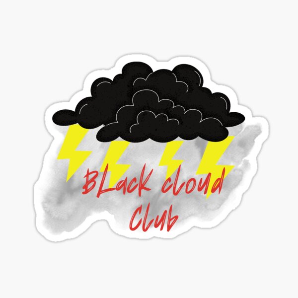 Item preview, Black Cloud Club designed and sold by OnSceneCode.