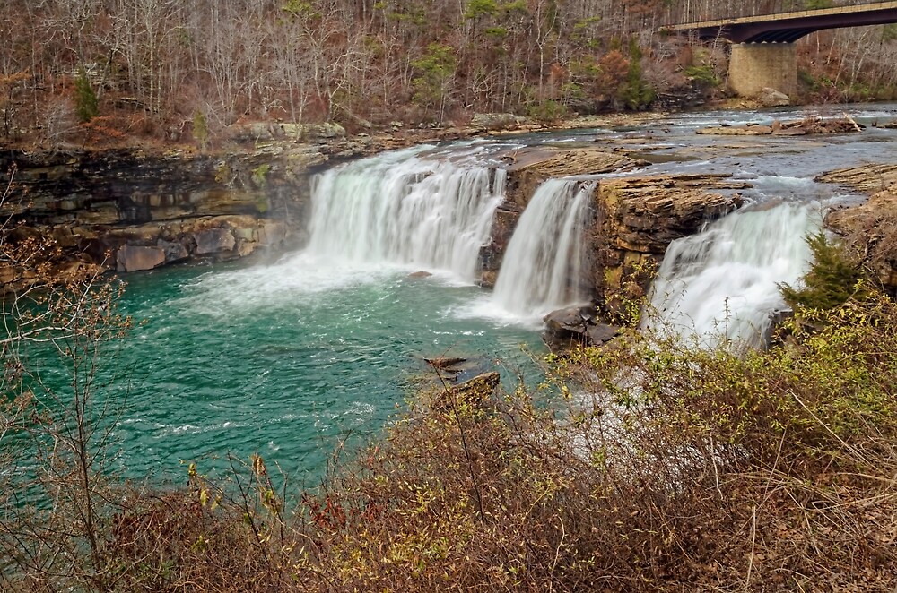 "Little River Falls Alabama USA" by TonyCrehan Redbubble