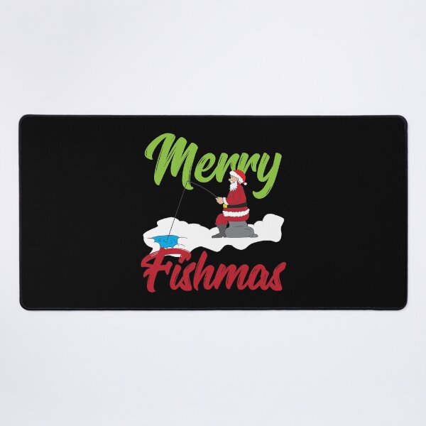Item preview, Funny Christmas Xmas Santa Fishing Holiday Gift Idea designed and sold by haselshirt.