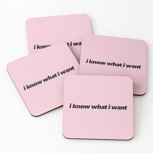 Item preview, I Know What I Want designed and sold by The Ambitious Women Club.
