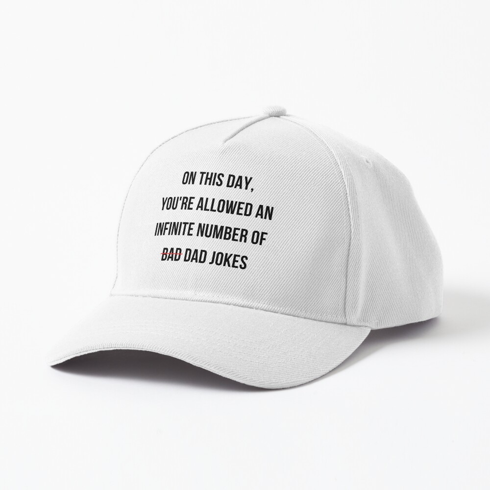 no joke Cap for Sale by ReflectionofYou