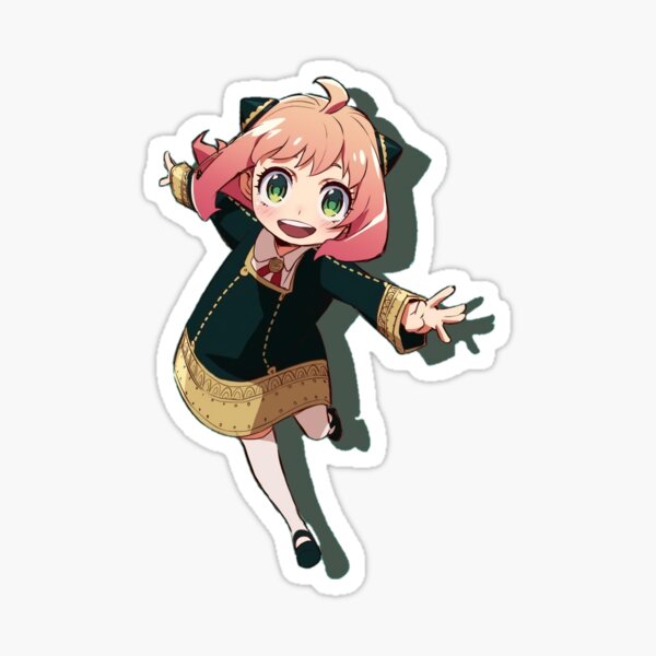 For ANYA FORGER PEEKER Sticker - Funny Anime Meme Decal - *PREMlUM