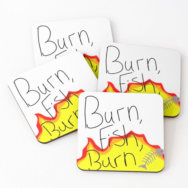 Item preview, burn, fish, burn designed and sold by Silver-Cleo.
