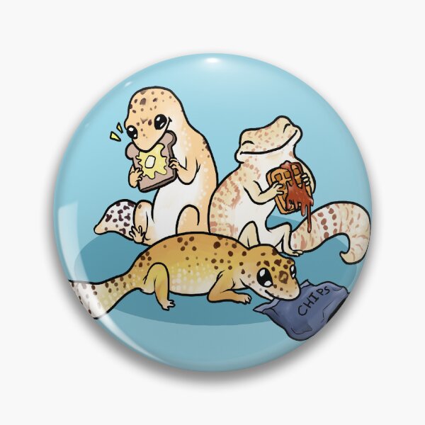 Artikelvorschau, Leopardgeckos Essen Cartoon entworfen und verkauft von Gecko Gifts and Goodies.