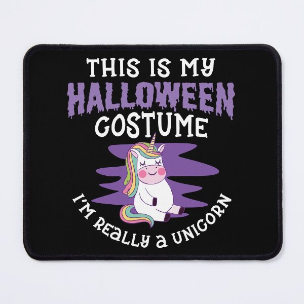 Item preview, Halloween Shirt My Halloween Costume I'm Really a Unicorn Gift Tee designed and sold by haselshirt.