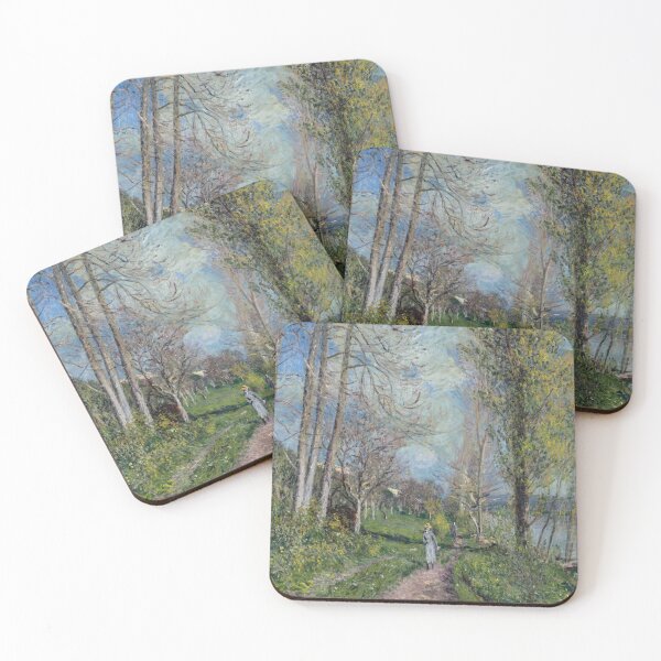 Item preview, Banks of the Seine at By | Alfred Sisley | 1881 French Impressionism Art designed and sold by CJET.