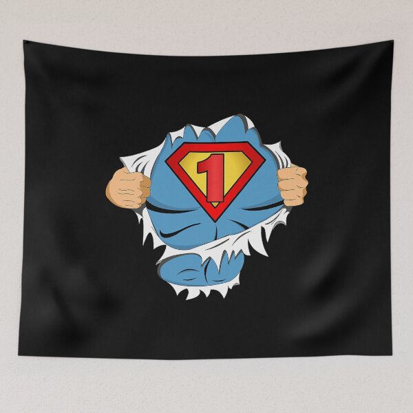 Item preview, Superhero Birthday Gift For 1 Year Old Kids designed and sold by PameGraha.