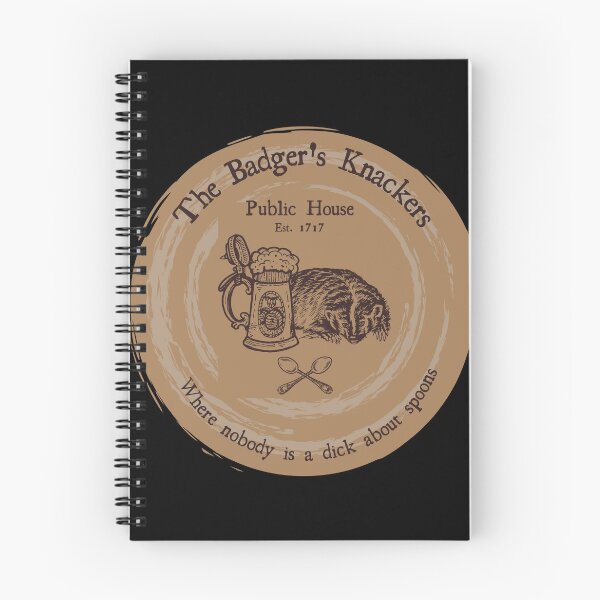 Item preview, The Badger's Knackers Public House designed and sold by Our Flag Means Merch.