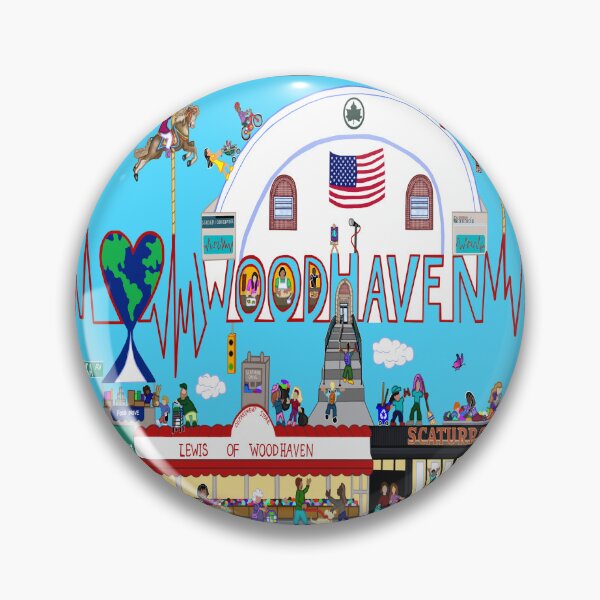 Item preview, The Community Heartbeat Pulse of Woodhaven designed and sold by Deborah Camp.