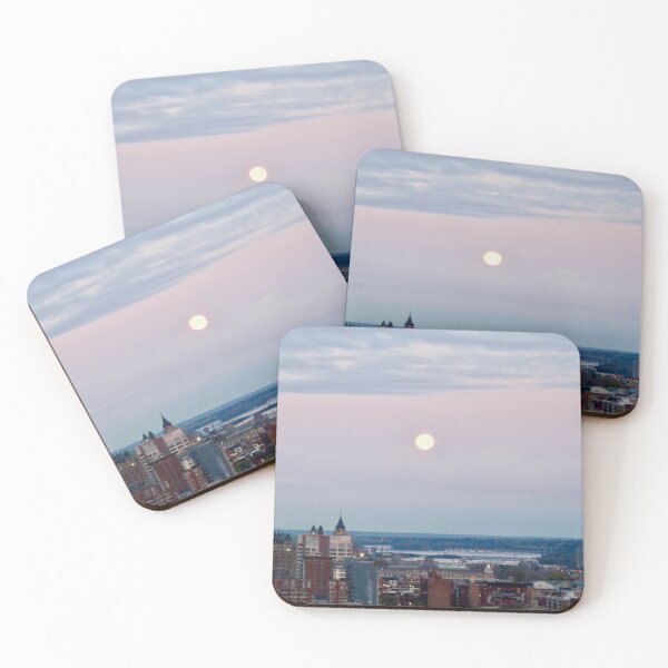 Item preview, Early morning with the moon setting  designed and sold by Shulie1.