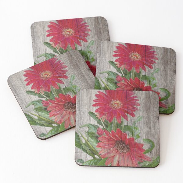 Item preview, Two Red Daisies at the Barn designed and sold by DianeLindonCoy.