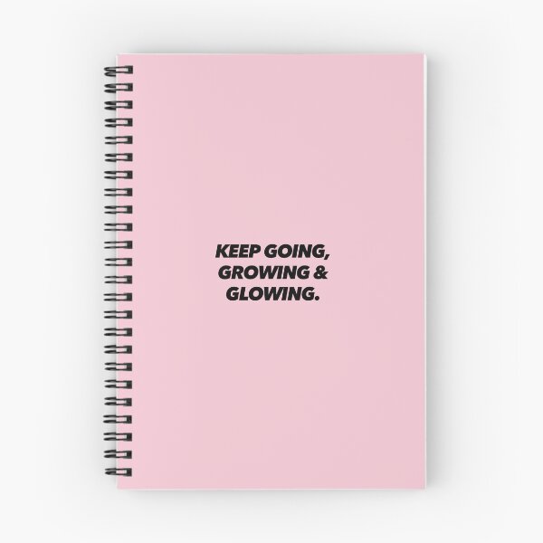 Item preview, KEEP GOING, GROWING & GLOWING. designed and sold by The Ambitious Women Club.