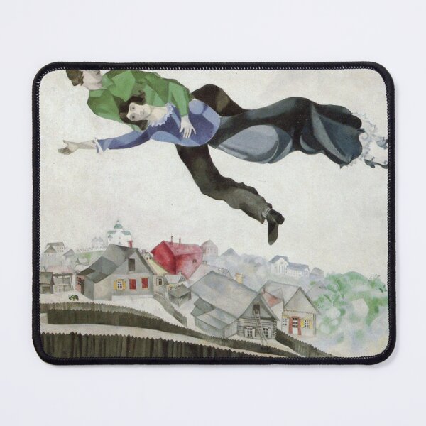 Item preview, Over the Town (1913) by Marc Chagall designed and sold by mariawoodi.