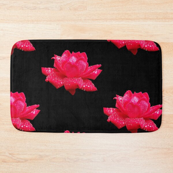 Item preview, Dewy bright pink rose designed and sold by themuseinspired.