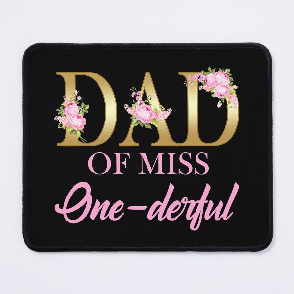Item preview, Dad Of Miss Onederful 1st Birthday First One Derful designed and sold by PameGraha.