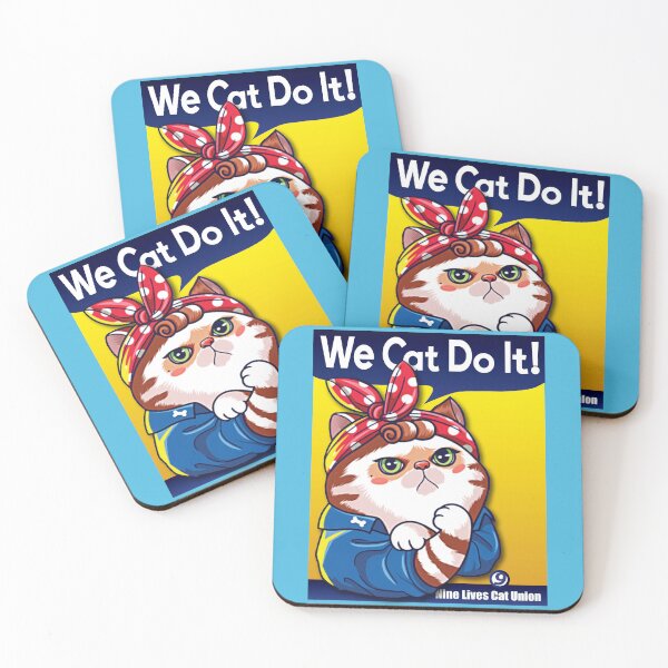 Item preview, We Cat Do It designed and sold by Alema Art.